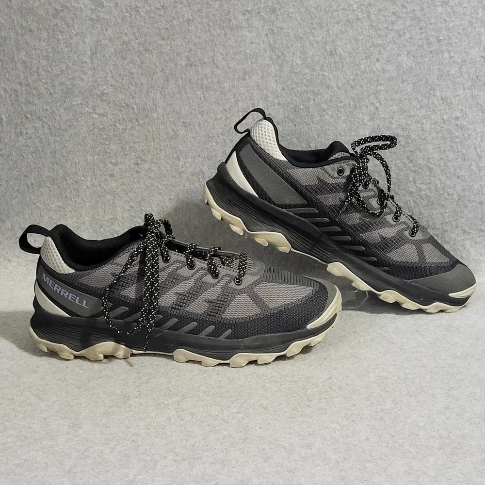 Merrell Speed Eco Walking Shoes Women's Sz 10 Grey Offroad Hiking Trail J037172